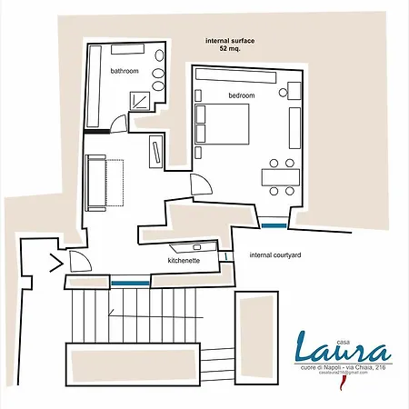 Casa Laura 216 Plebiscito * Napels